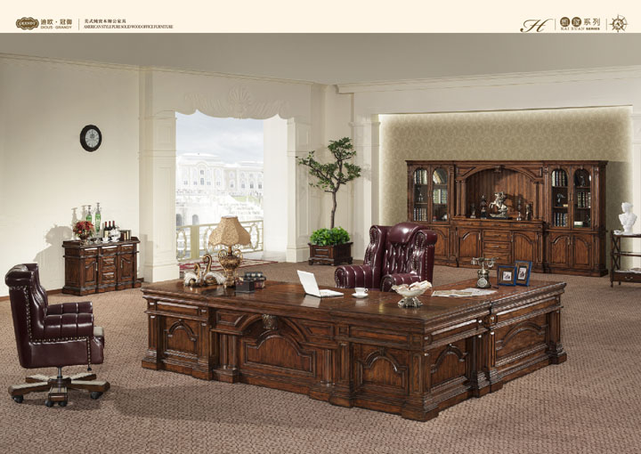 實(shí)木辦公家具盡顯華貴 實(shí)木辦公家具盡顯華貴