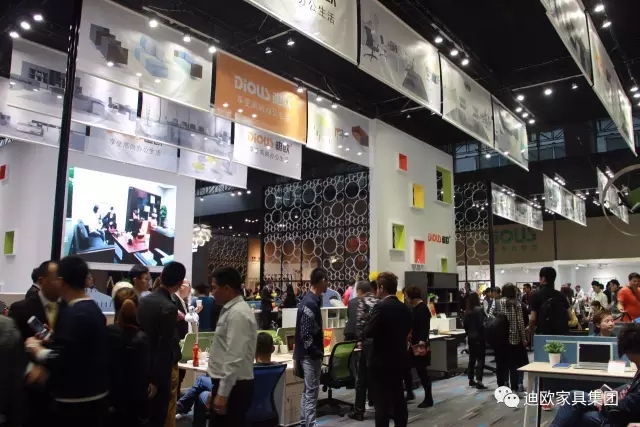 迪歐家具國際范的展館形象