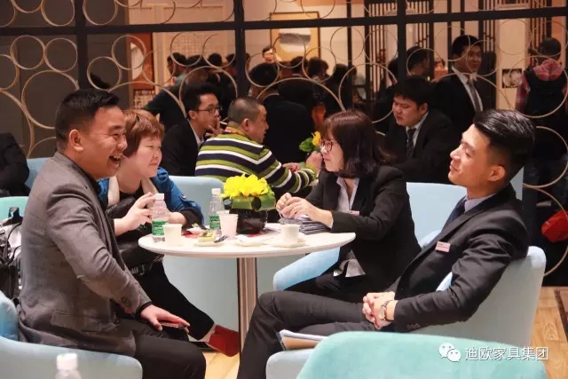 迪歐家具國際范的展館形象