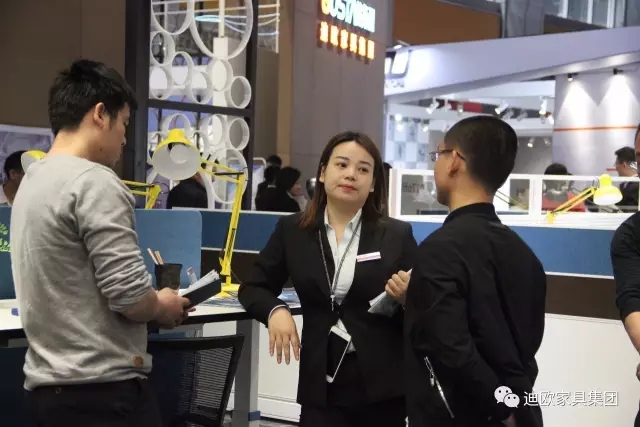 迪歐家具國際范的展館形象