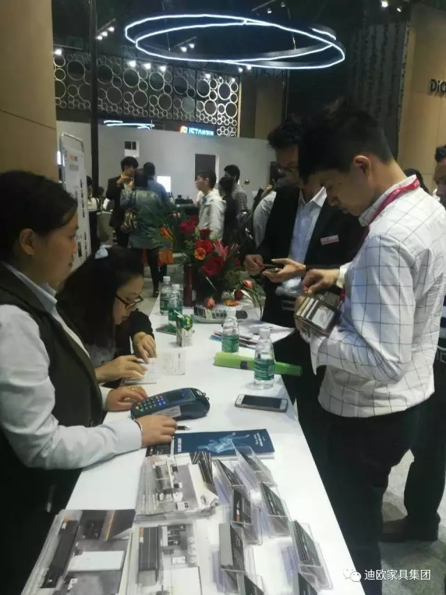 迪歐家具國際范的展館形象