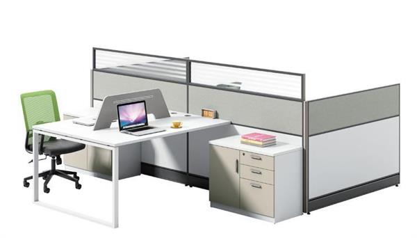 迪歐辦公家具屏風卡位職員桌