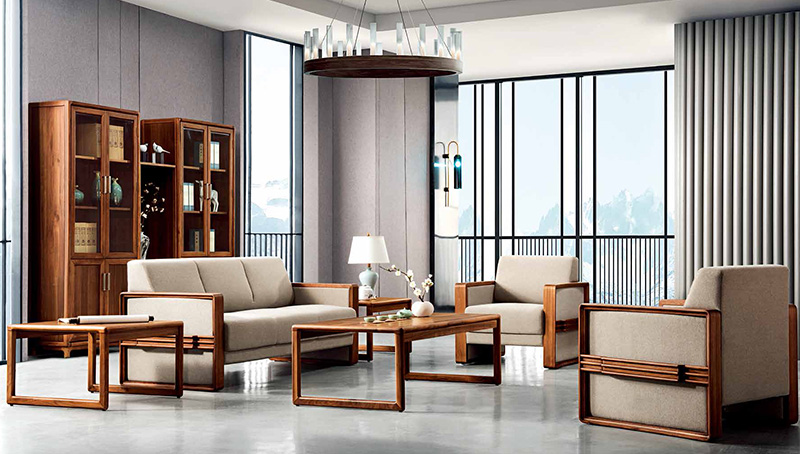 設計精巧老板總裁辦公室沙發- 旭日東升系列