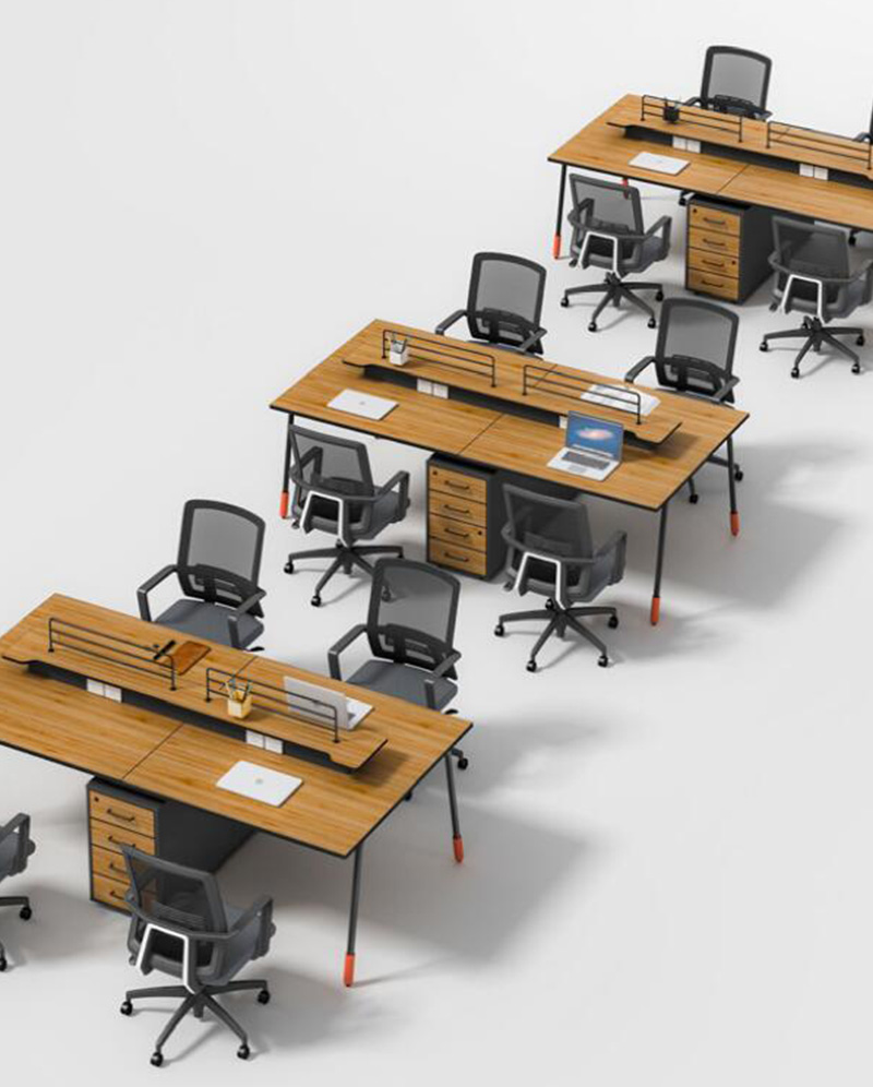 涵素系列 - 現(xiàn)代簡(jiǎn)約辦公室職員桌