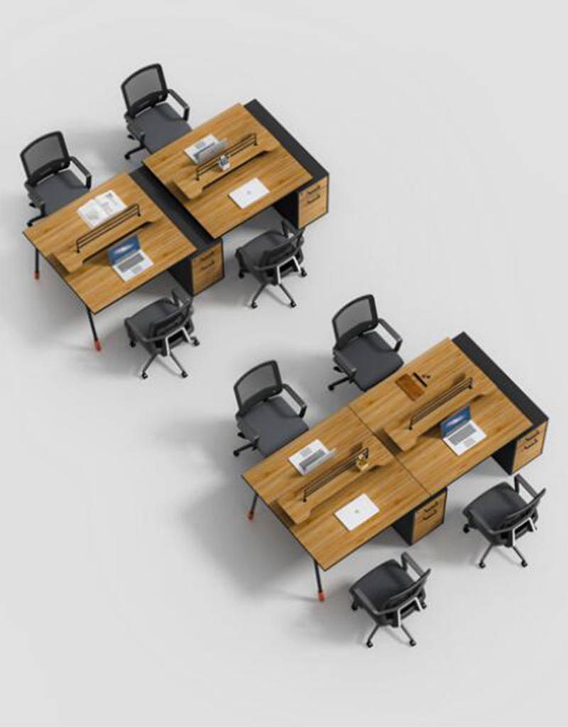 涵素系列 - 現(xiàn)代簡(jiǎn)約辦公室職員桌