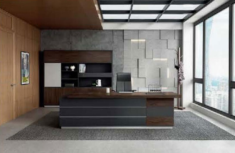 致和系列 - 奢華大氣老板大班臺(tái)