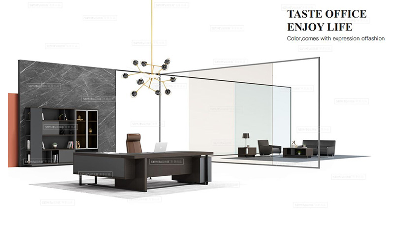 東成系列 - 現(xiàn)代膠板會議桌定制