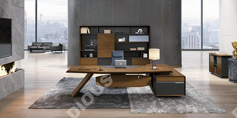 君邁系列-大班臺老板桌 君邁系列-大班臺老板桌