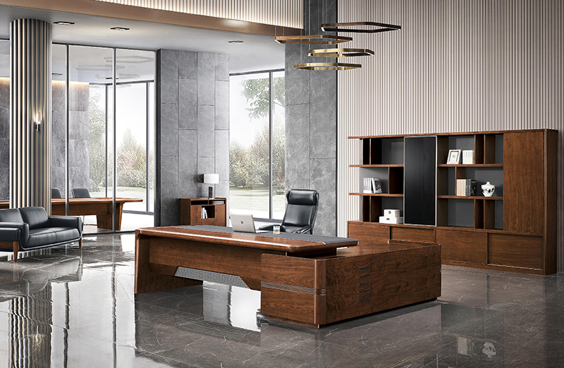 凌云系列-老板辦公桌 凌云系列-老板辦公桌