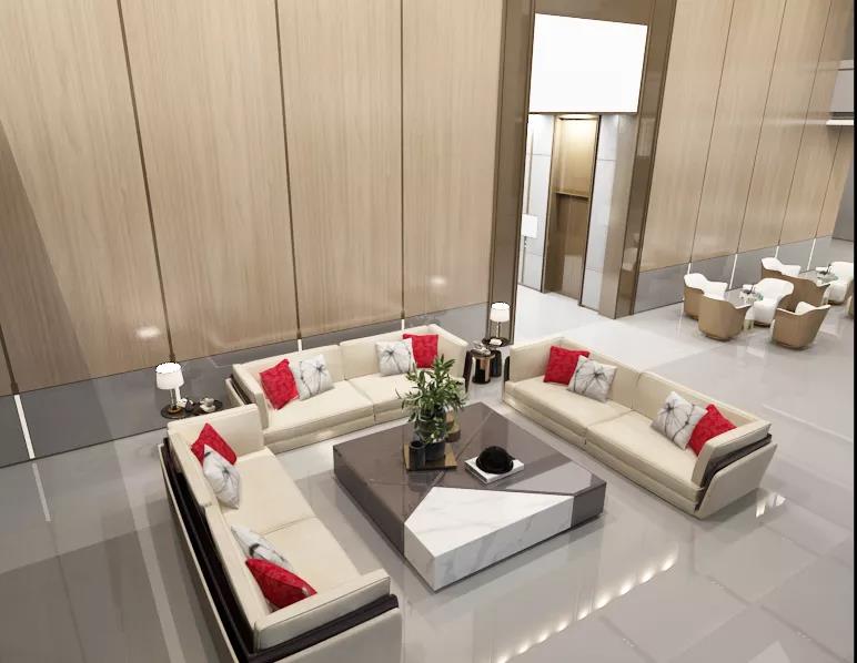 大堂休閑沙發(fā)家具