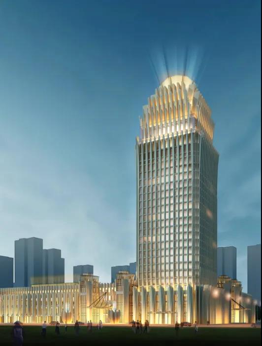 迪歐辦公家具案例丨河北鑫達集團王府大廈：品味與質感并存的現代化商務綜合體