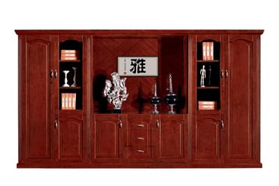 公司企業總裁總經理油漆酸枝文件柜S8206-1S
