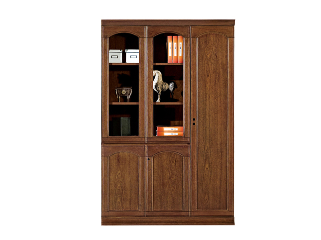 進口雞翅木公司企業總監經理辦公文件柜U606S13-3T