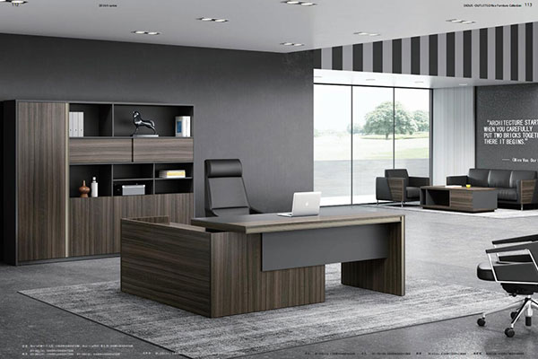 迪歐廠家定制德梵系列 - 經(jīng)理主管辦公室辦公臺