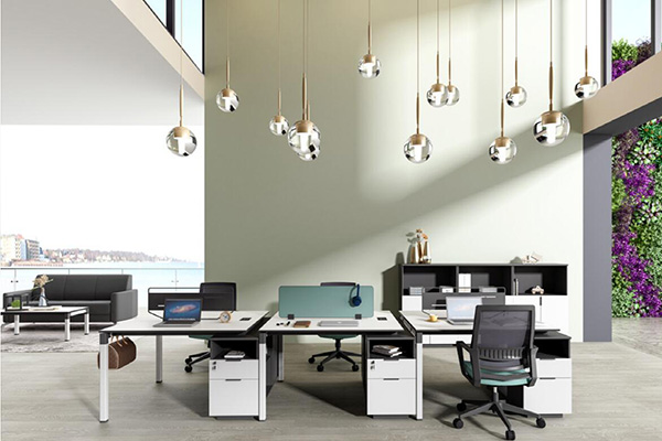 迪歐廠家定制 - 系列 - 綠色環保膠板職員桌 迪歐廠家定制 - 系列 - 綠色環保膠板職員桌