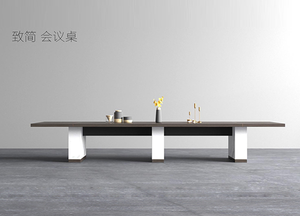 致簡系列定做會議桌-迪歐家具