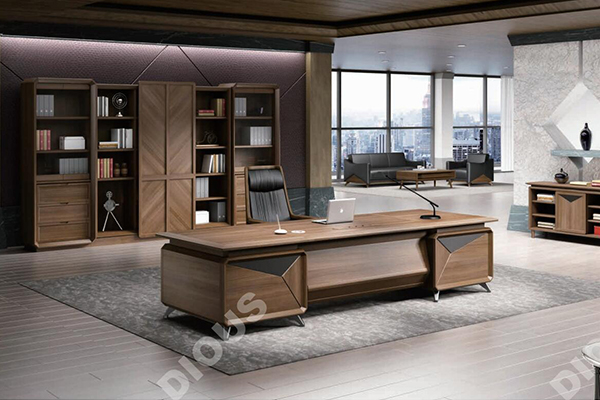 新品-新中式實木大班臺-唯藝系列-迪歐家具 新品-新中式實木大班臺-唯藝系列-迪歐家具