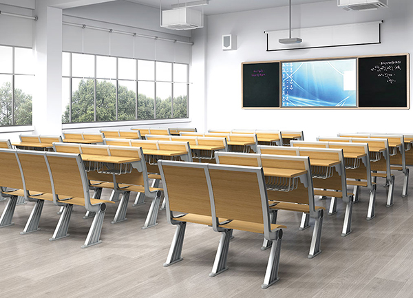 教室階梯排桌椅-星際系列