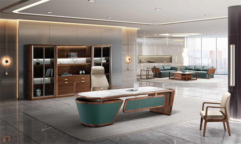 2021-商務(wù)辦公桌-思想家系列-迪歐家具-方圖